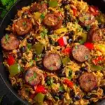 Hearty Black Beans and Rice with Sausage Recipe