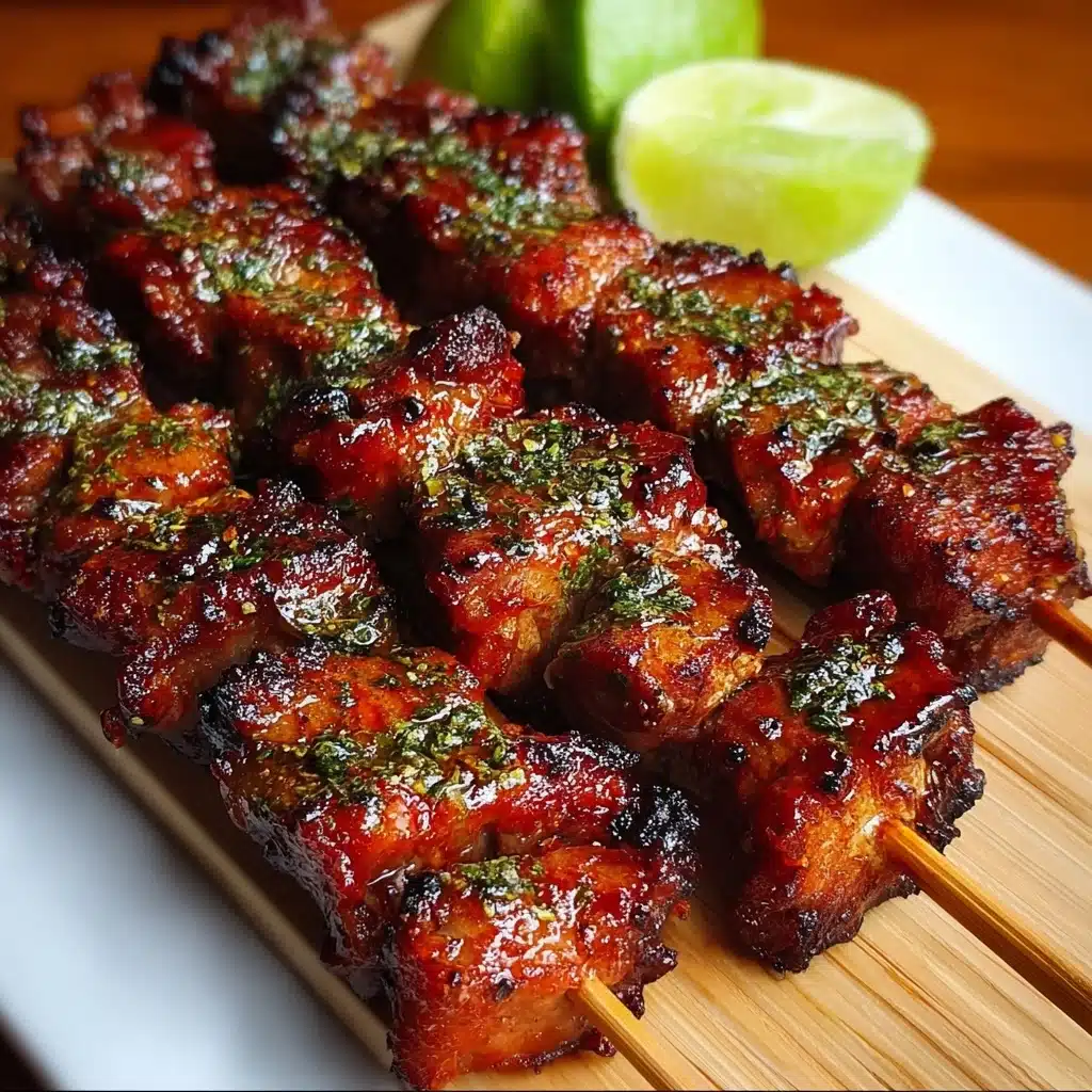 Grilled Thai Coconut Chicken Skewers Recipe - Recipe Image