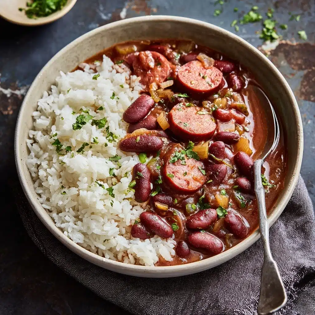 Authentic Louisiana Red Beans and Rice Recipe - Recipe Image