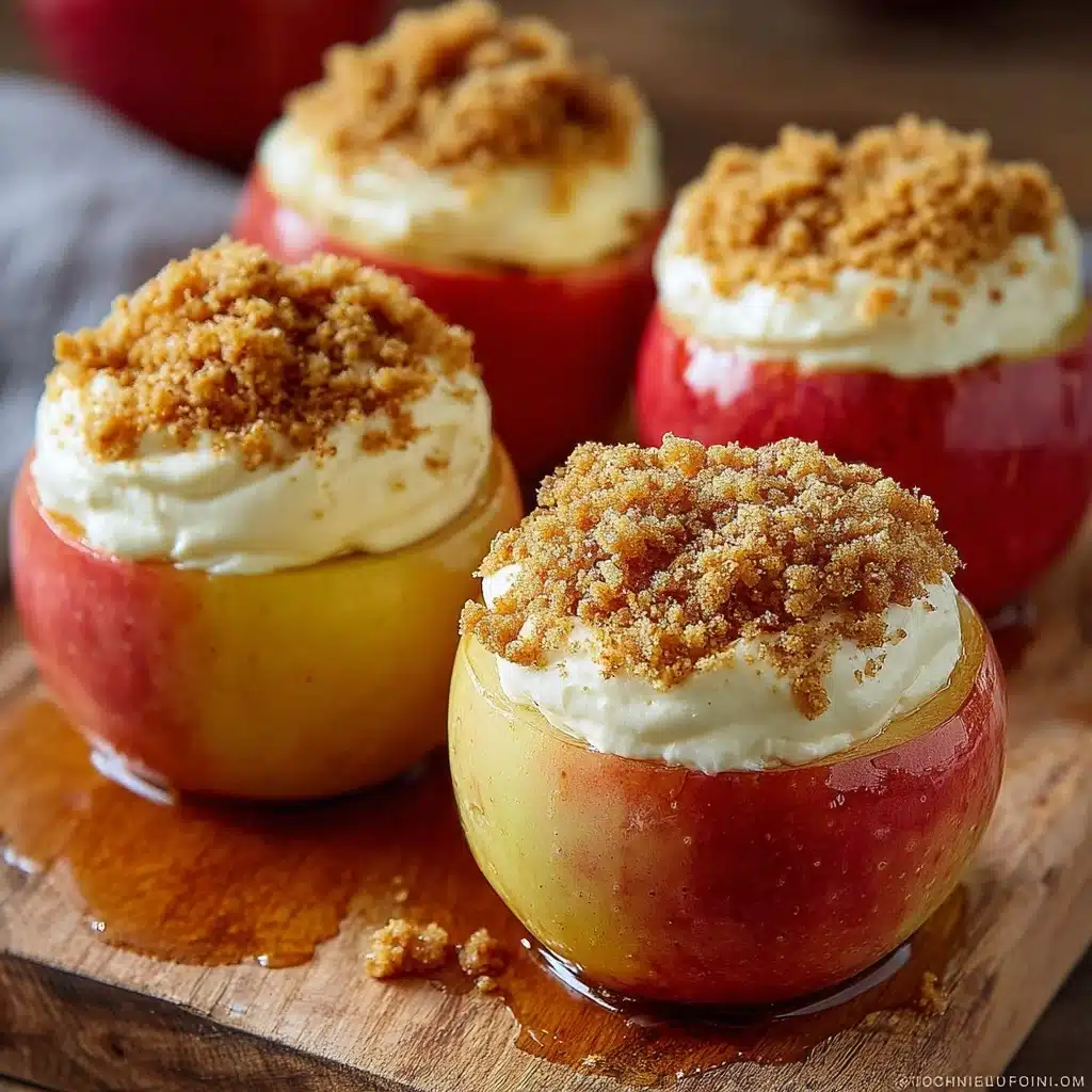 Cheesecake Stuffed Baked Apples Recipe - Recipe Image