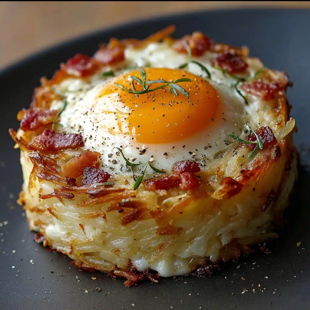 Baked Eggs Napoleon: A Delicious & Easy Brunch Recipe - Recipe Image