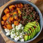 Ground Beef Hot Honey Bowl Recipe