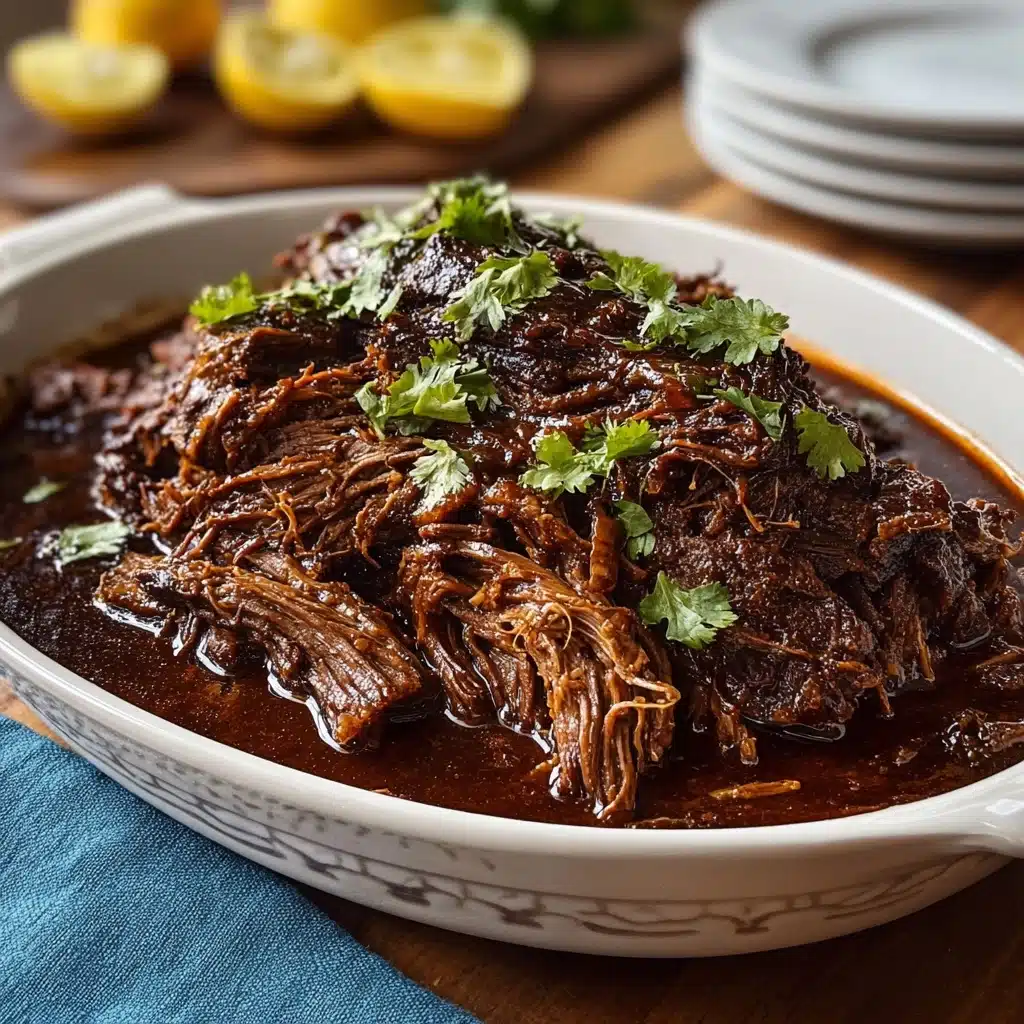 Caramelized Pulled Beef Brisket Recipe - Recipe Image
