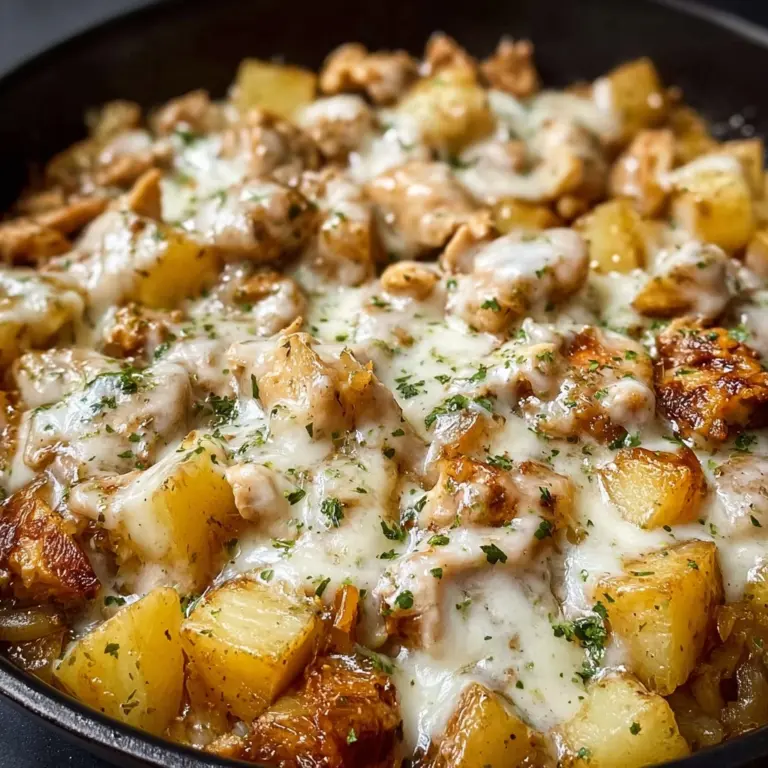 Slow Cooker Garlic Parmesan Chicken and Potatoes Recipe