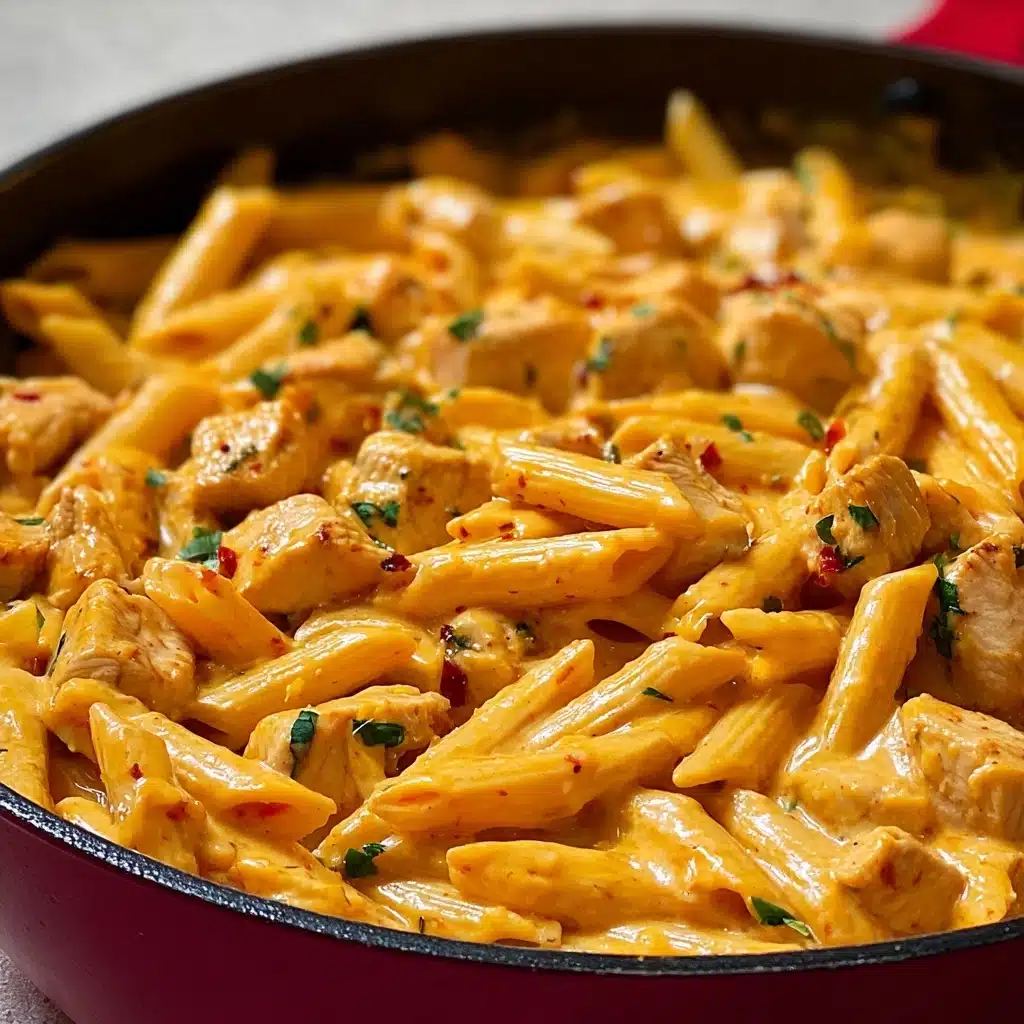 One-Pot Smoky Chipotle Cheesy Chicken Pasta Recipe - Recipe Image