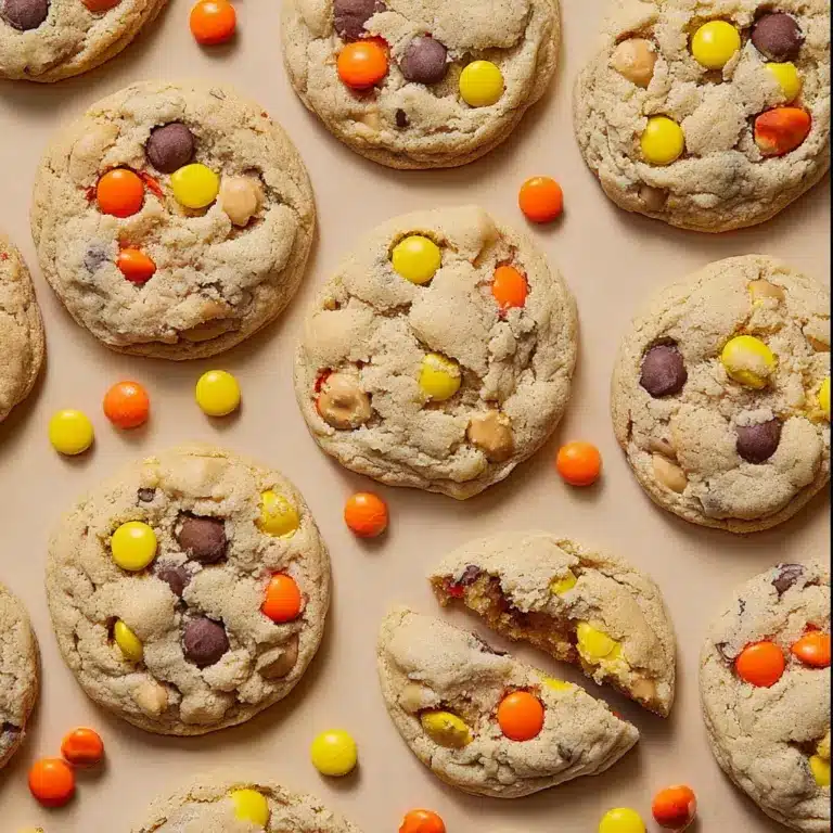 Reese’s Pieces Peanut Butter Cookies Recipe