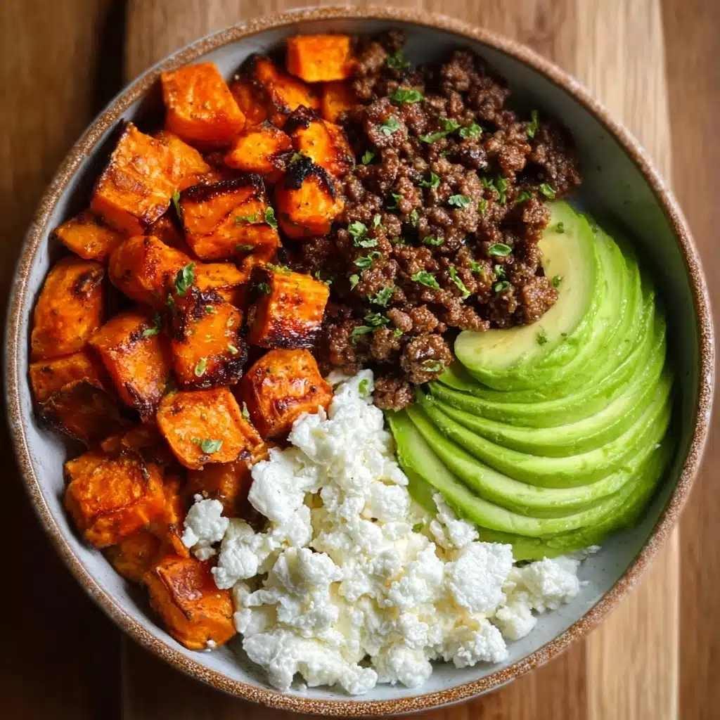 Ground Beef Hot Honey Bowl Recipe - Recipe Image