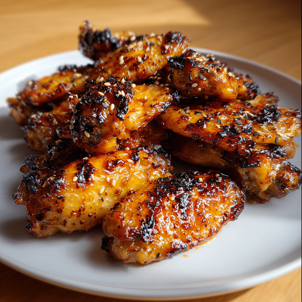 Sticky Pineapple-Teriyaki Chicken Wings in 3 Steps Recipe - Recipe Image