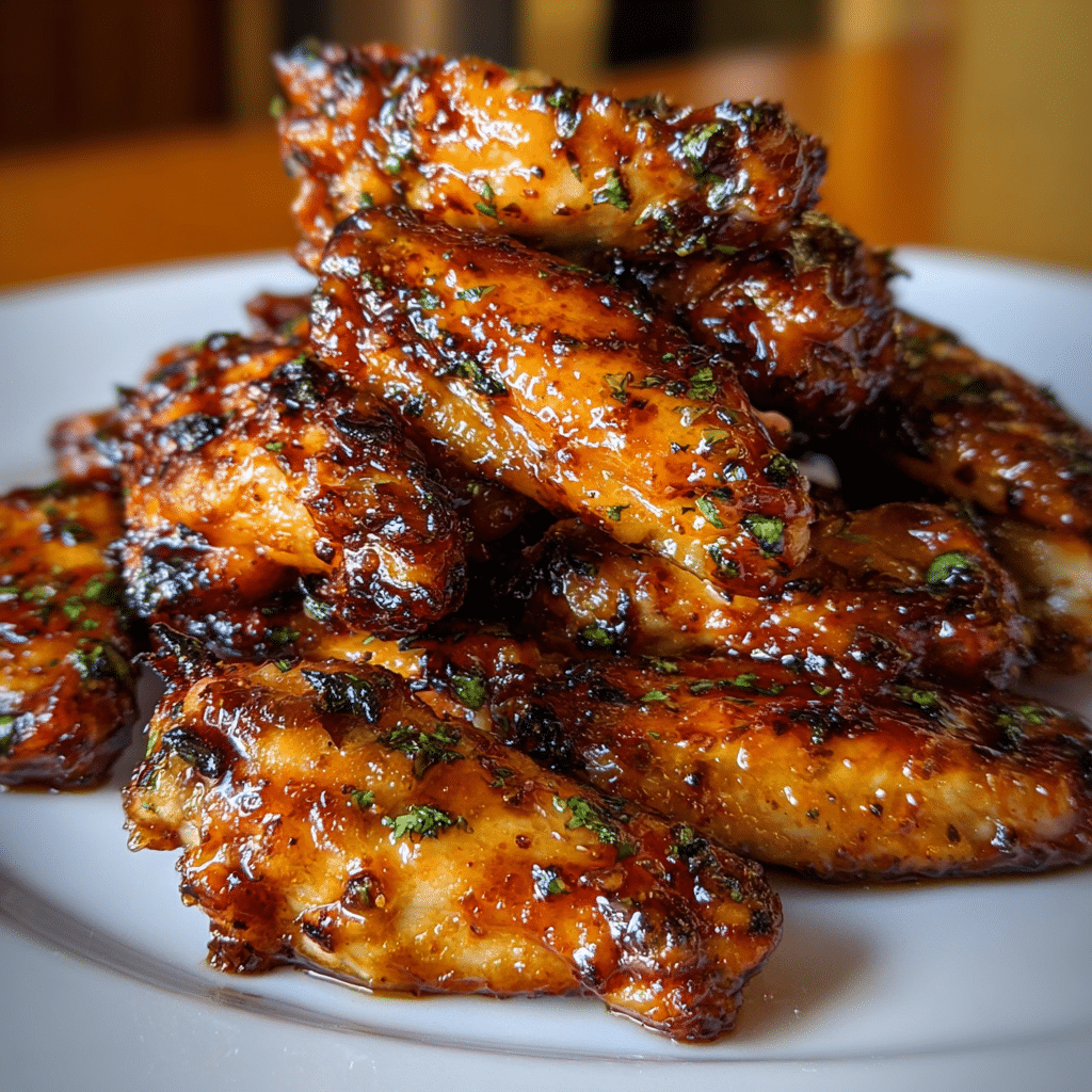 Sticky Pineapple-Teriyaki Chicken Wings in 3 Steps Recipe - Recipe Image