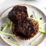 Chocolate Zucchini Muffins - Gluten Free Recipe