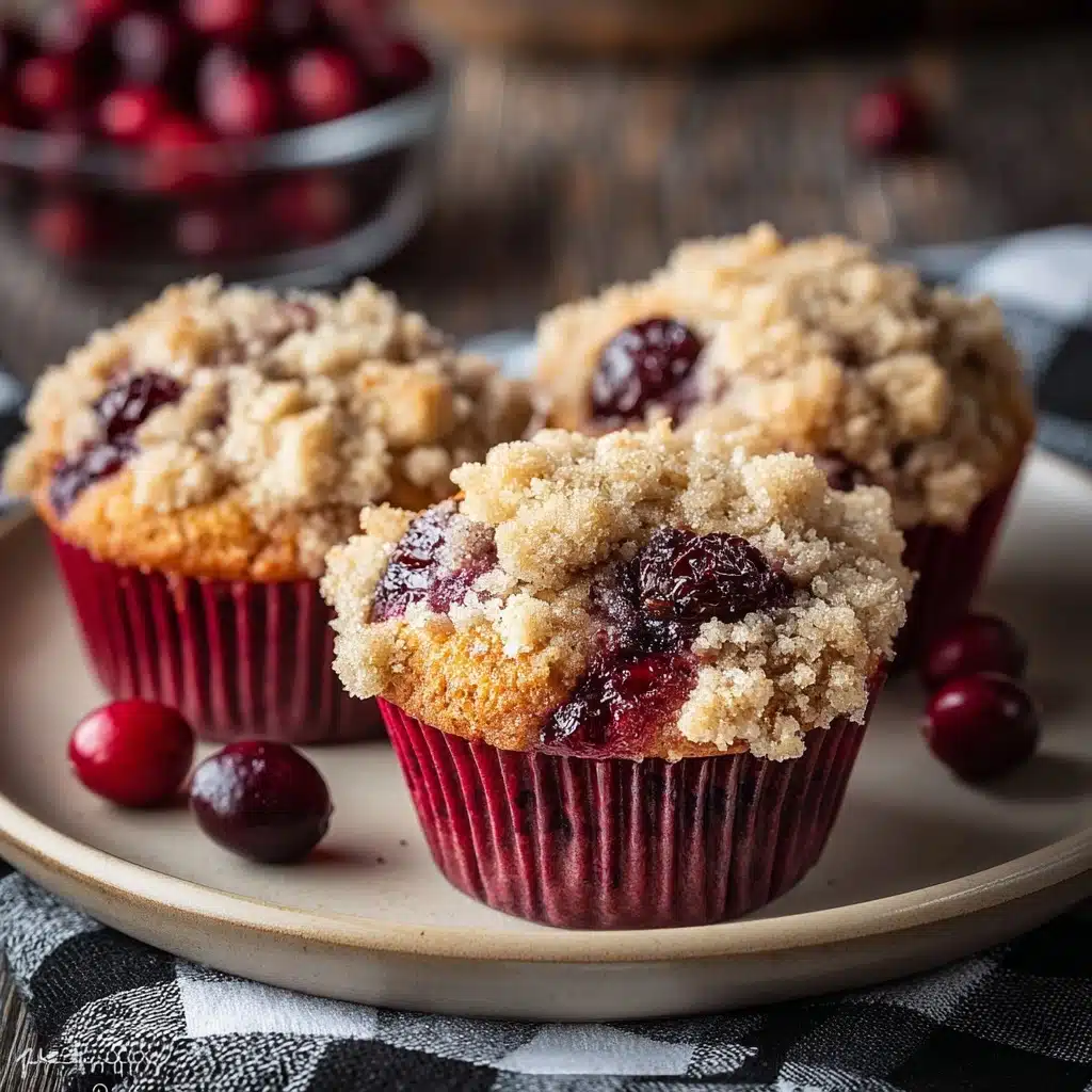 Cherry Cobbler Muffins Recipe - Recipe Image