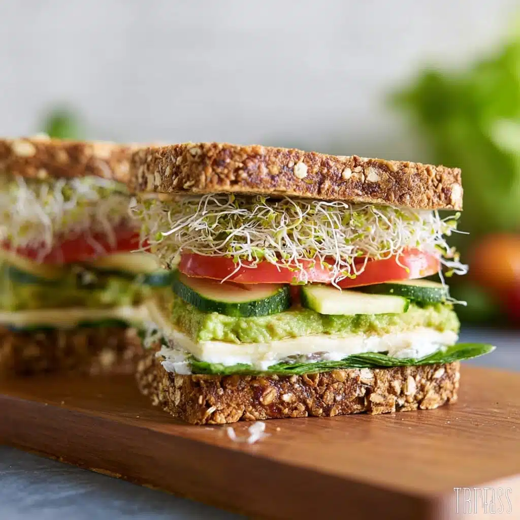 The Ultimate Veggie Sandwich Recipe - Recipe Image