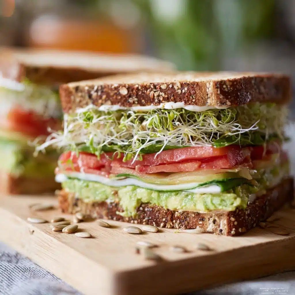 The Ultimate Veggie Sandwich Recipe - Recipe Image