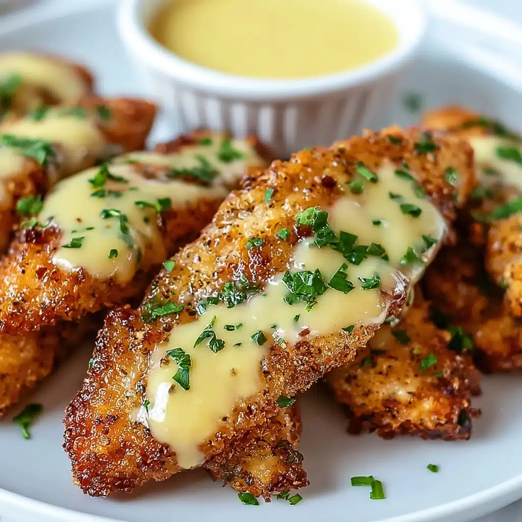Lemon Garlic Parmesan Chicken Tenders Recipe - Recipe Image
