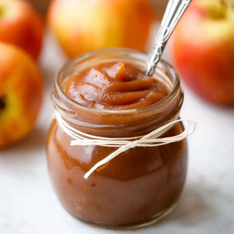 Healthy Apple Butter Recipe