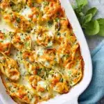 Cheesy Pumpkin and Spicy Sausage Stuffed Shells Recipe