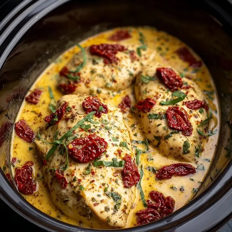 Dump & Go Crockpot Marry Me Chicken Recipe