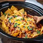 Crockpot Chicken Enchilada Casserole Recipe