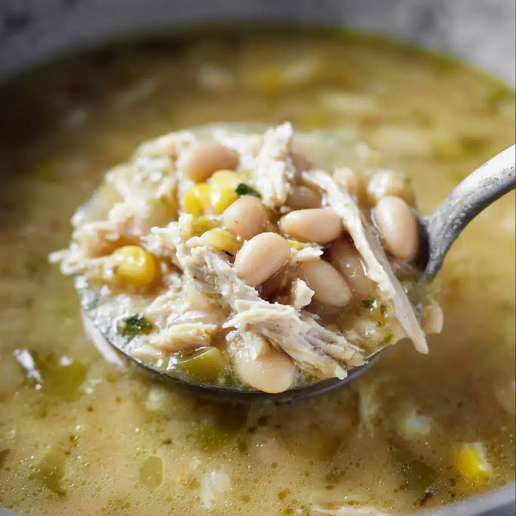 Green Enchilada Chicken Soup Recipe - Recipe Image
