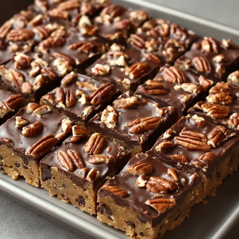 Easy Turtle Bars Recipe