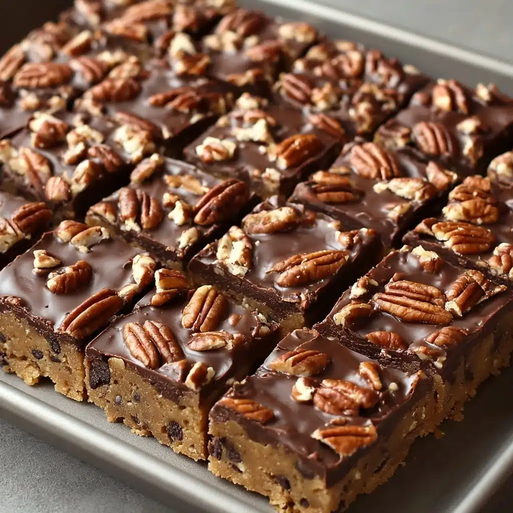 Easy Turtle Bars Recipe - Recipe Image