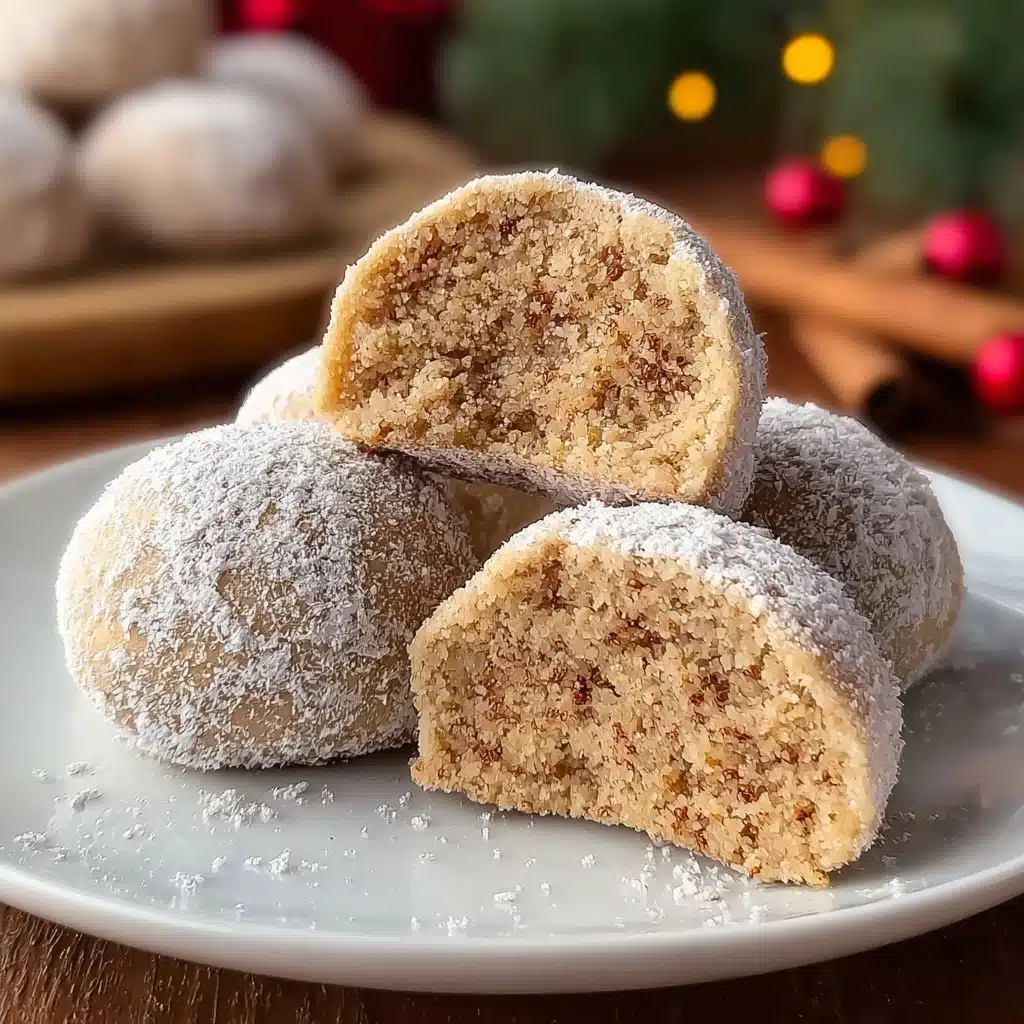 Cinnamon Sugar Snowball Cookies Recipe - Recipe Image