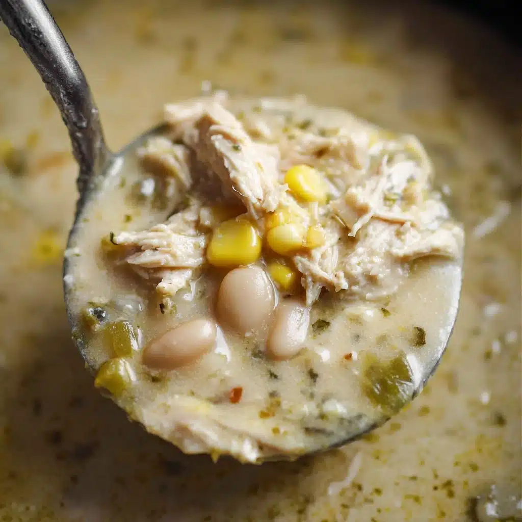 Green Enchilada Chicken Soup Recipe - Recipe Image