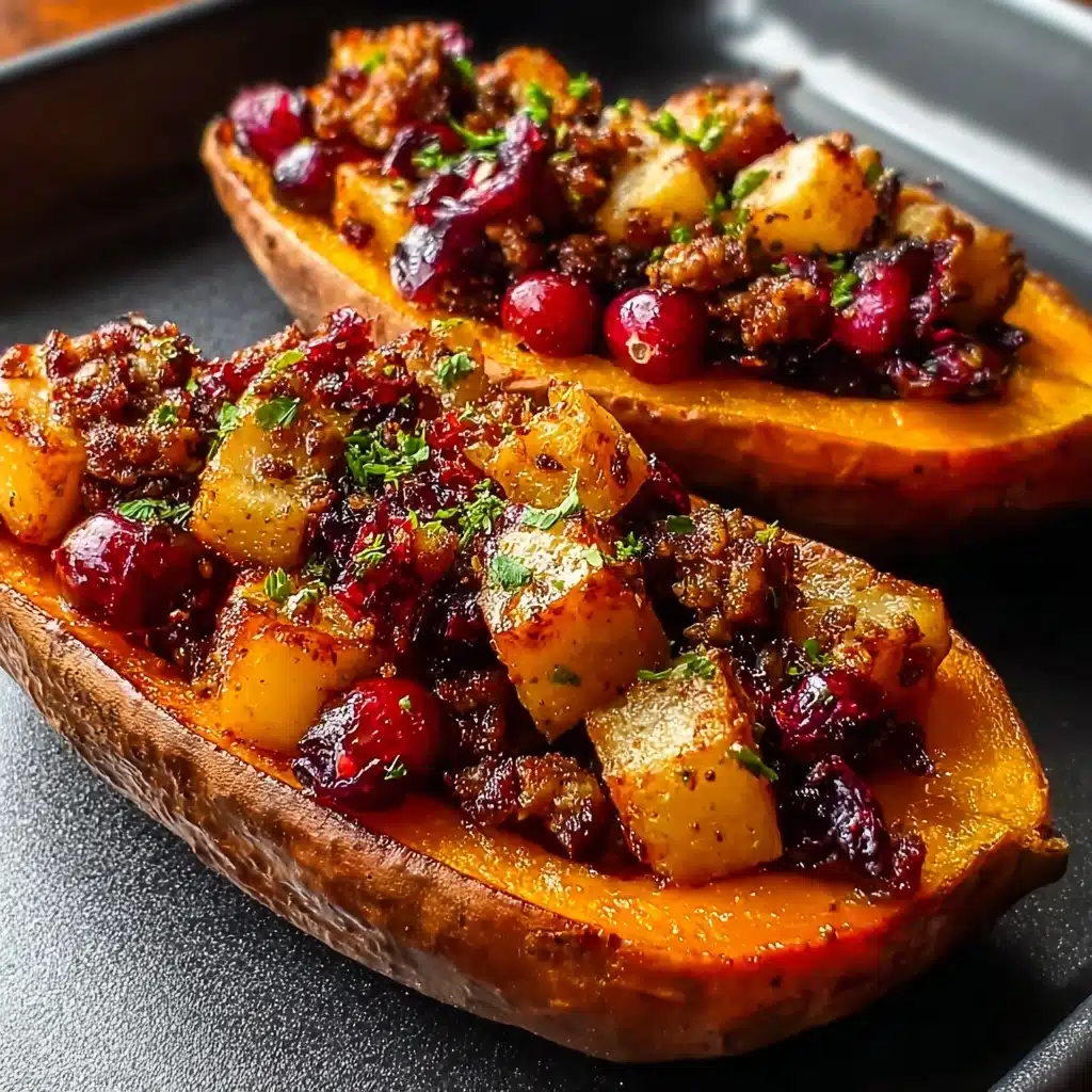le Twice-Baked Sweet Potatoes This Fall! Recipe - Recipe Image
