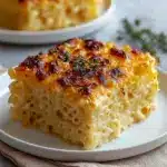 Pour the spaghetti squash mixture into a greased 9x13 inch baking dish Recipe