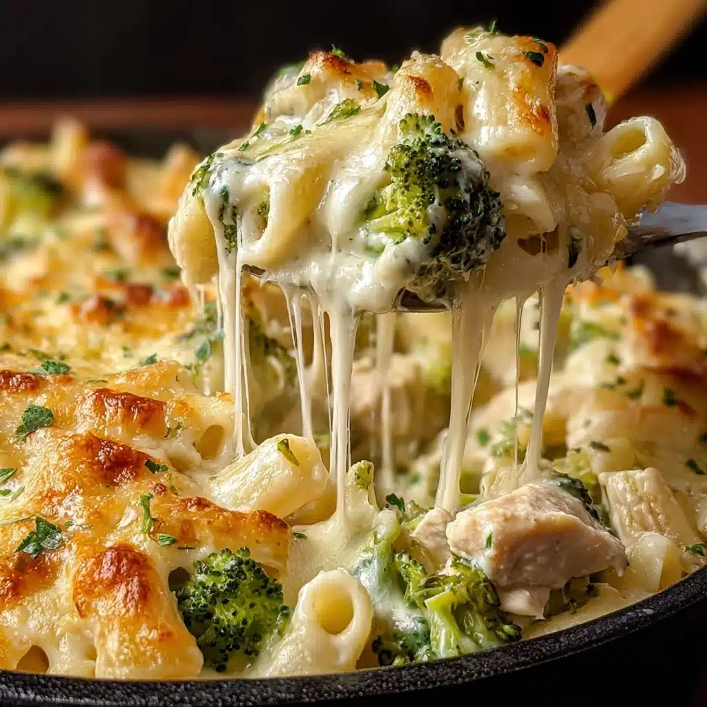 Delicious Chicken and Broccoli Alfredo Bake Recipe - Recipe Image