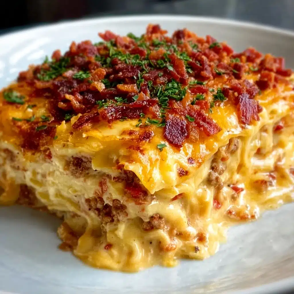 Spicy Southern Cheesy Chicken Spaghetti Casserole Recipe - Recipe Image