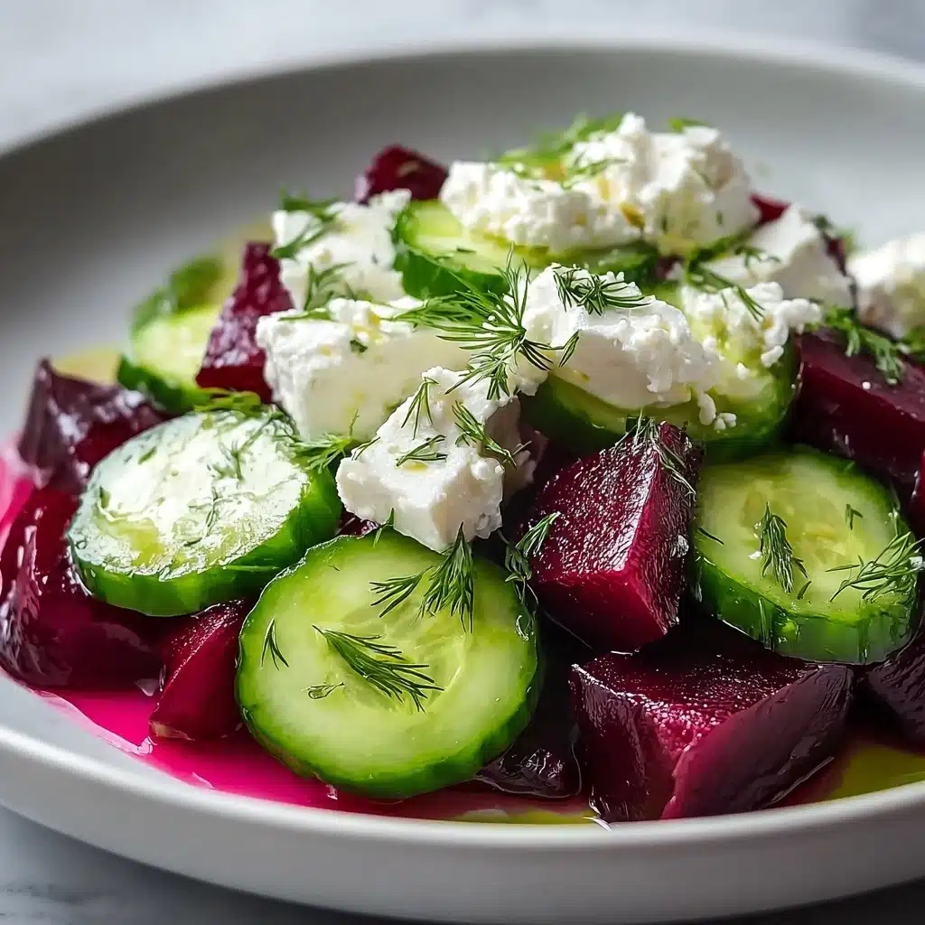 Beet Salad with Feta, Cucumbers, and Dill Recipe - Recipe Image