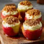 Cheesecake Stuffed Baked Apples Recipe