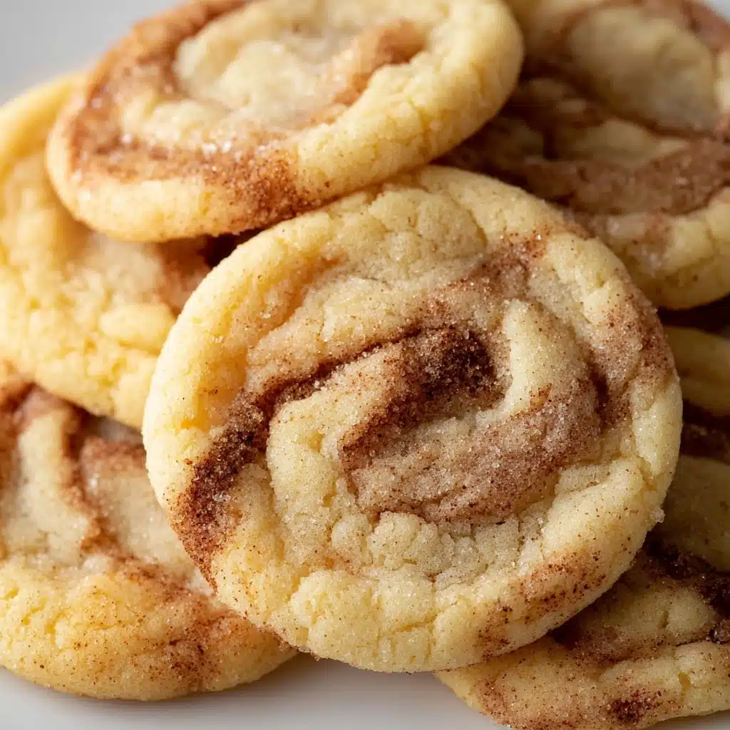 Soft and Chewy Cinnamon Roll Sugar Cookies Recipe - Recipe Image