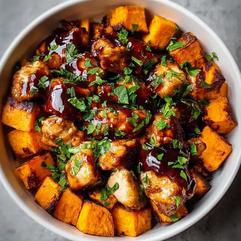 BBQ Chicken Sweet Potato Bowl Recipe