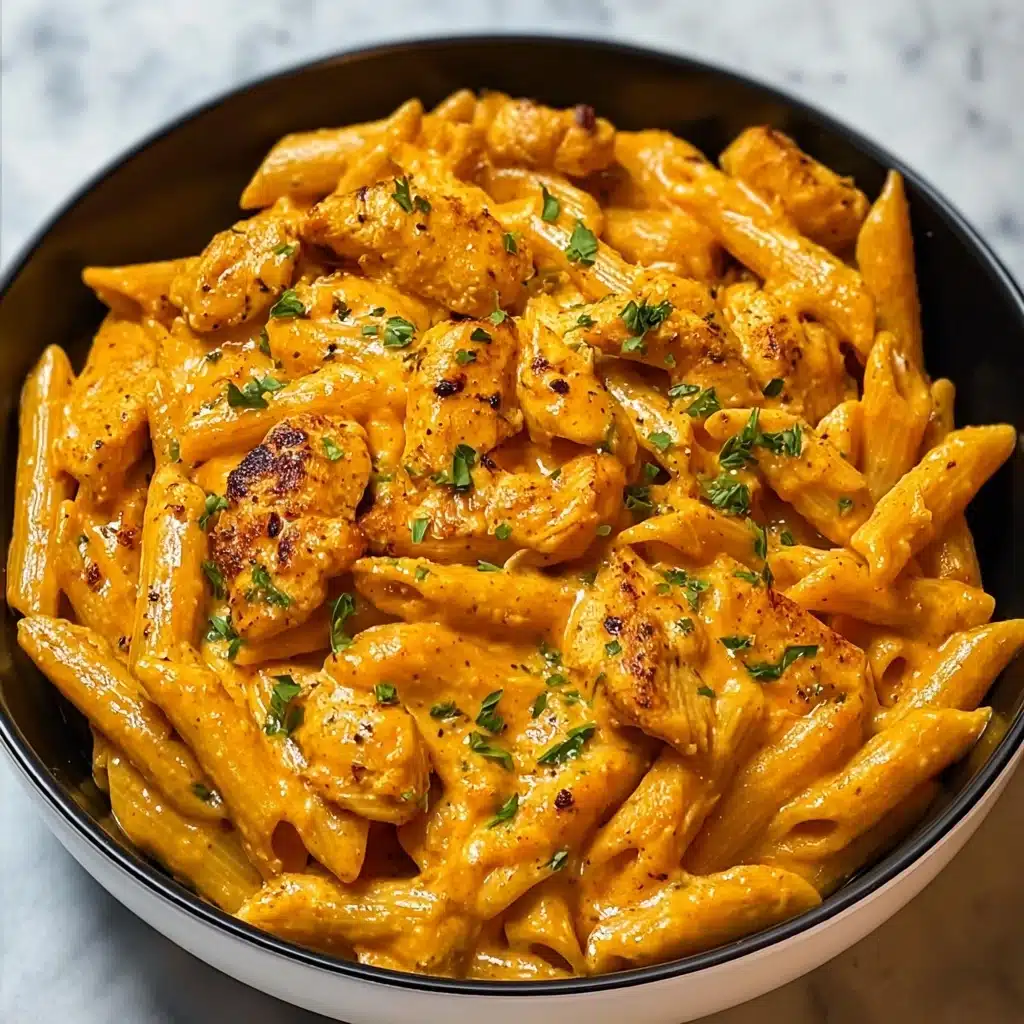One-Pot Smoky Chipotle Cheesy Chicken Pasta Recipe - Recipe Image