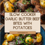 Garlic Butter Beef Bites with Potatoes Recipe