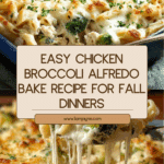 Delicious Chicken and Broccoli Alfredo Bake Recipe
