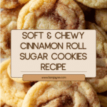 Soft and Chewy Cinnamon Roll Sugar Cookies Recipe