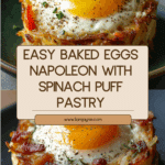 Baked Eggs Napoleon: A Delicious & Easy Brunch Recipe