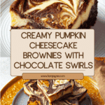 Pumpkin Cheesecake Brownies Recipe