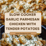 Slow Cooker Garlic Parmesan Chicken and Potatoes Recipe