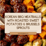 Korean BBQ Meatballs and Vegetables Recipe