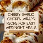 Cheesy Garlic Chicken Wraps Recipe That Everyone Loves Recipe
