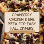 Cranberry Chicken & Brie Pizza Recipe