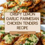 Lemon Garlic Parmesan Chicken Tenders Recipe
