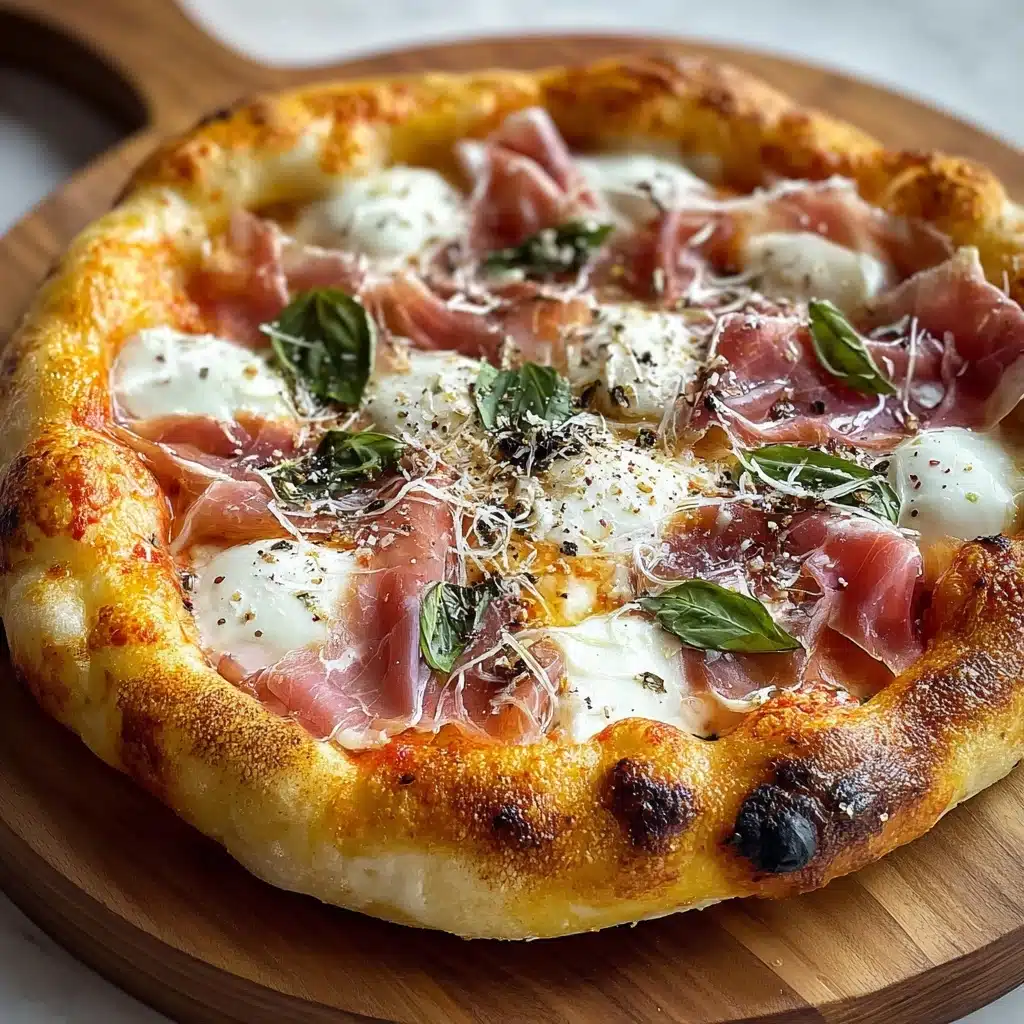 Pizza with Prosciutto  - Recipe Image
