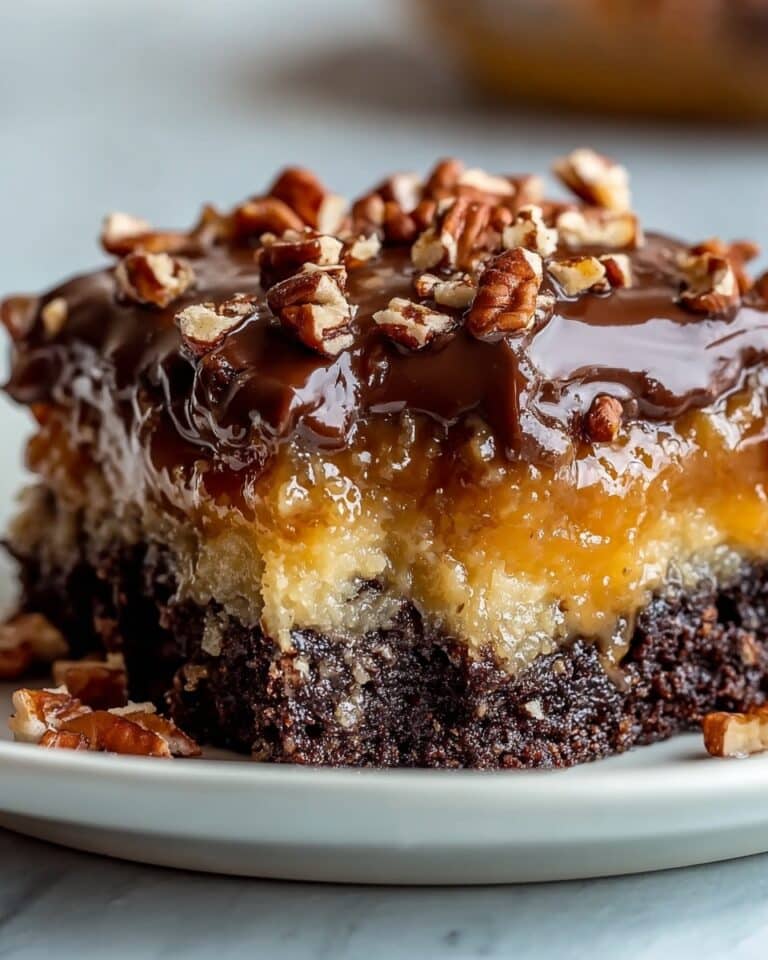 Chocolate Poke Cake  Recipe