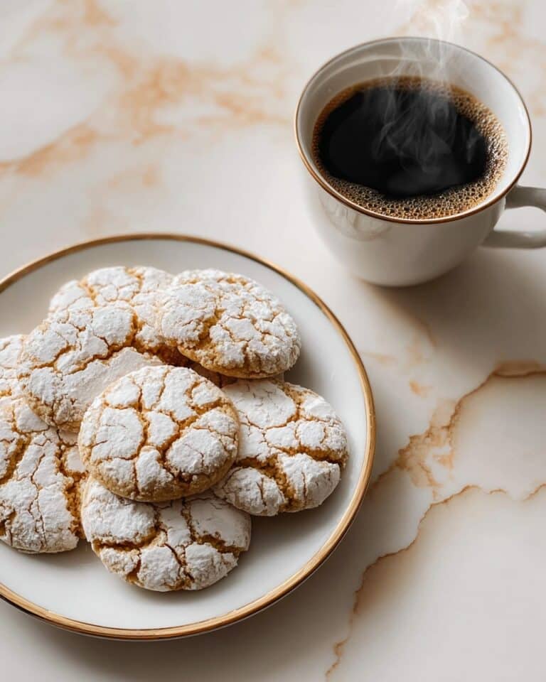 Cinnamon Coffee Crinkles Recipe
