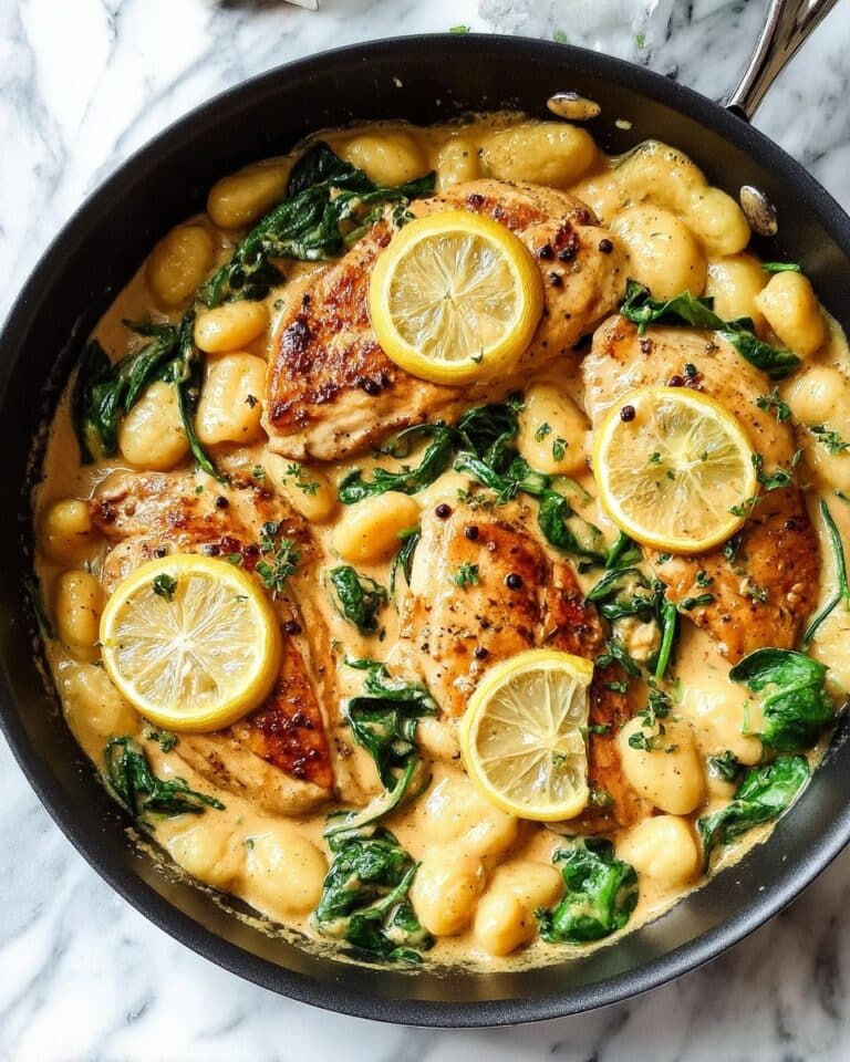 Lemon Chicken Gnocchi Recipe